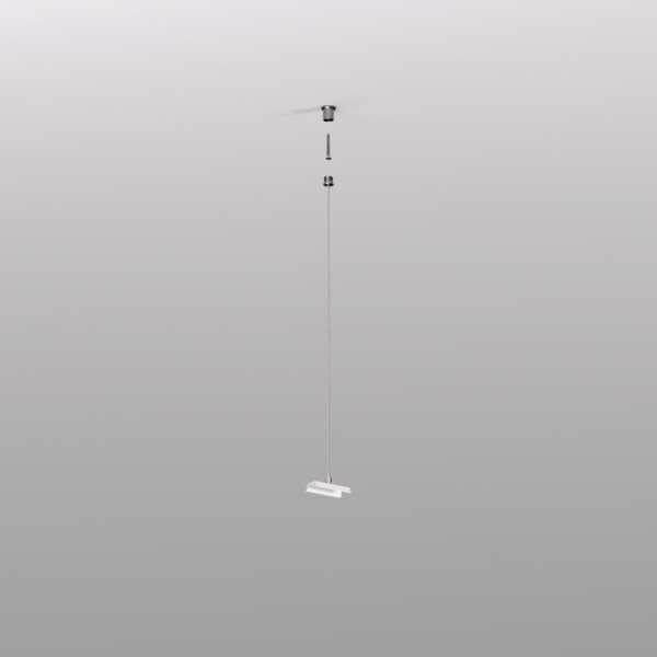 TR2126-WH Механический подвес для трека SMART BASE, IP20, 1.5м, белый, алюминий